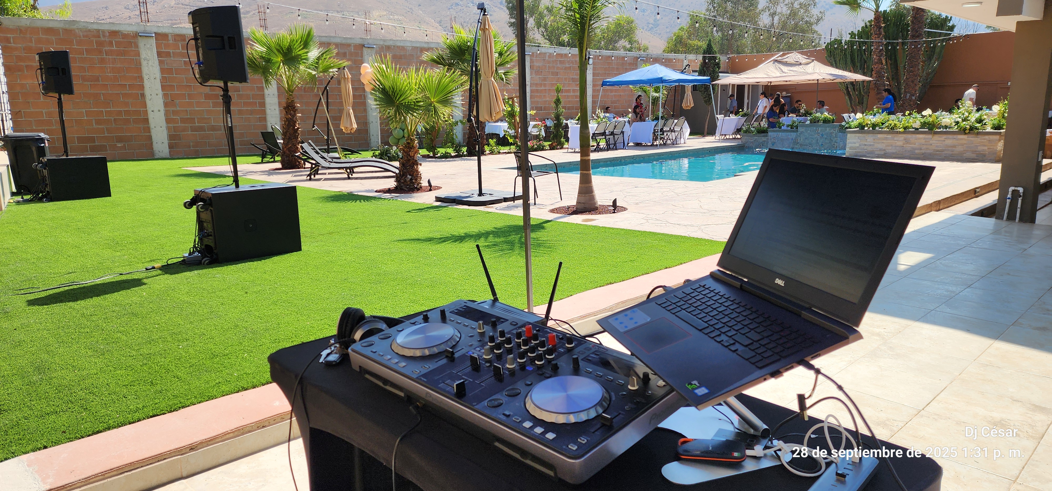 DJ en el equipo